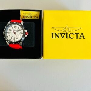 Invicta Pro Diver Stratus Watch with Red Band